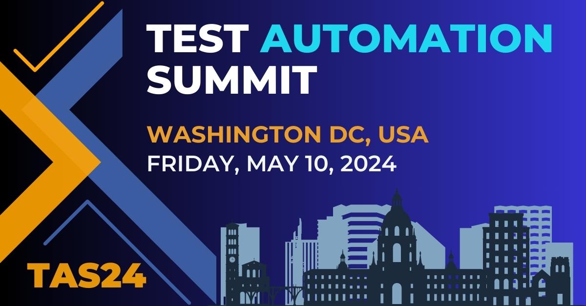 Test Automation Summit Washington DC 2024 Eventsnow All