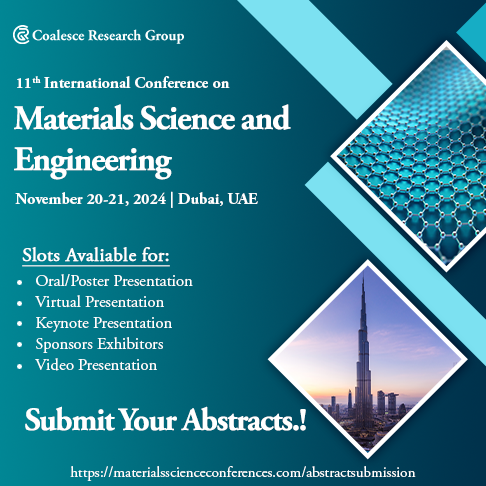 11th International Conference on Material Science and Engineering