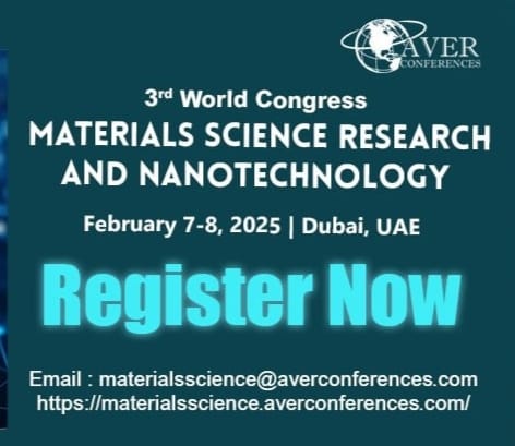 3rd World Congress on Materials Science Research and Nanotechnology