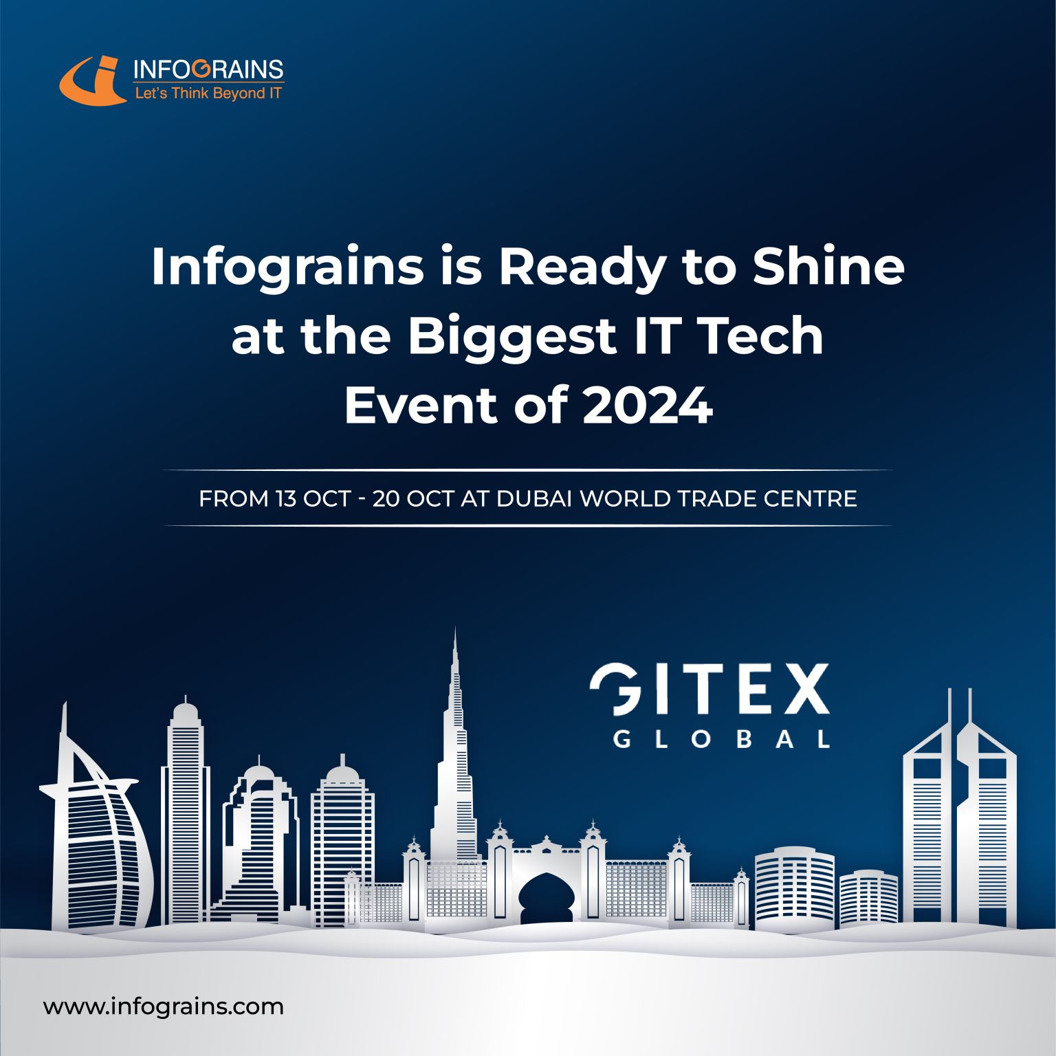 Meet Infograins at GITEX 2024 – Let’s Shape the Future of Technology