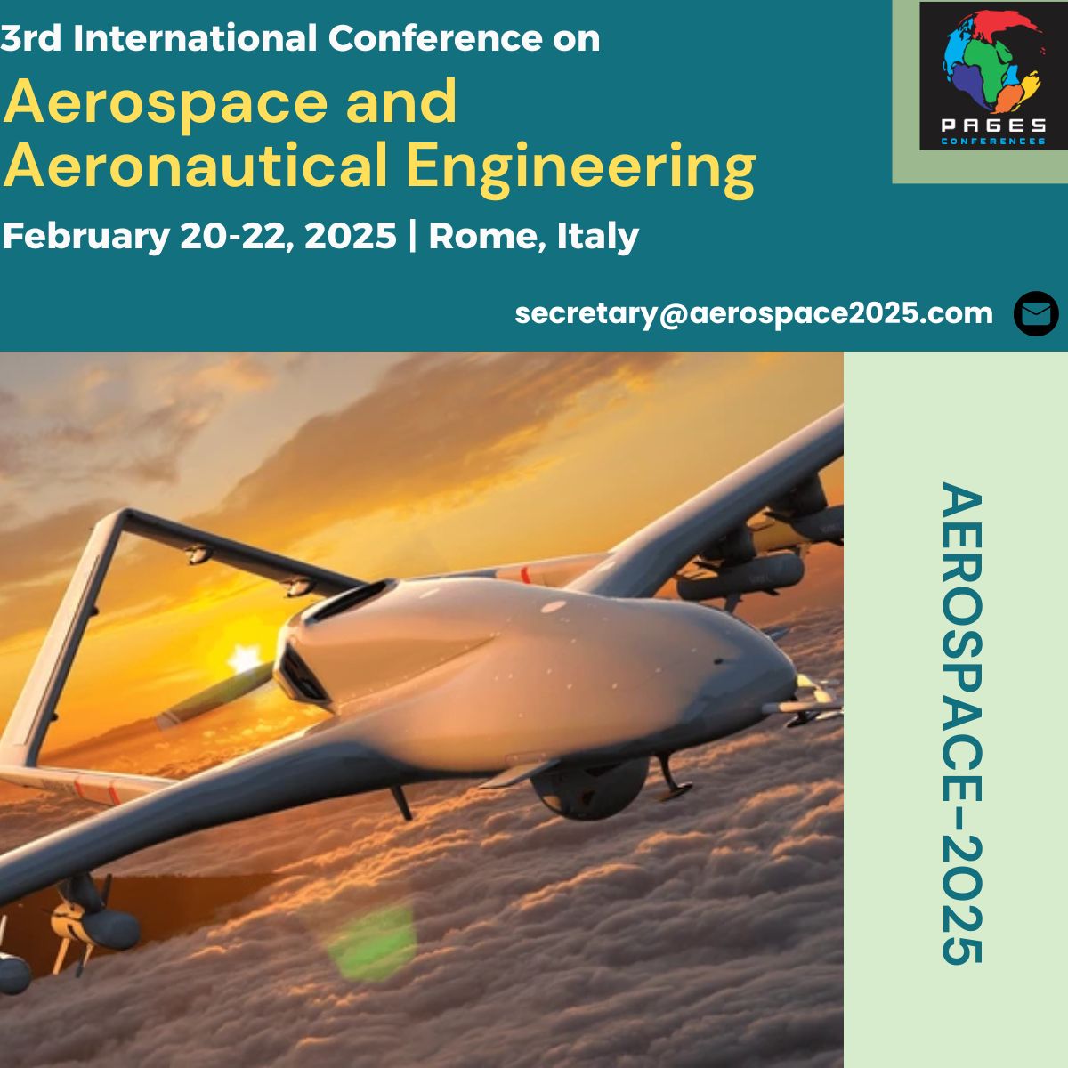 3rd International Conference on Aerospace and Aeronautical Engineering