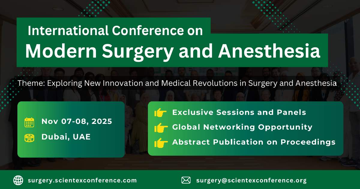 International Conference on Modern Surgery and Anesthesia