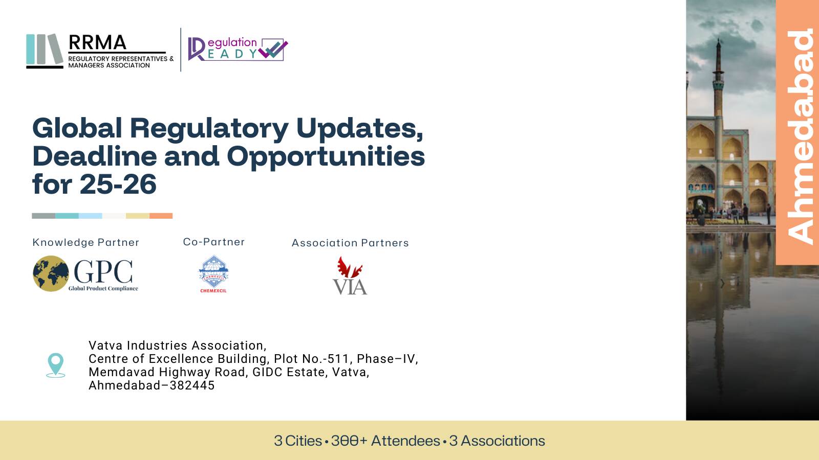 Global Regulatory Updates: Deadlines and Opportunities for 2025-26 at Ahmedabad